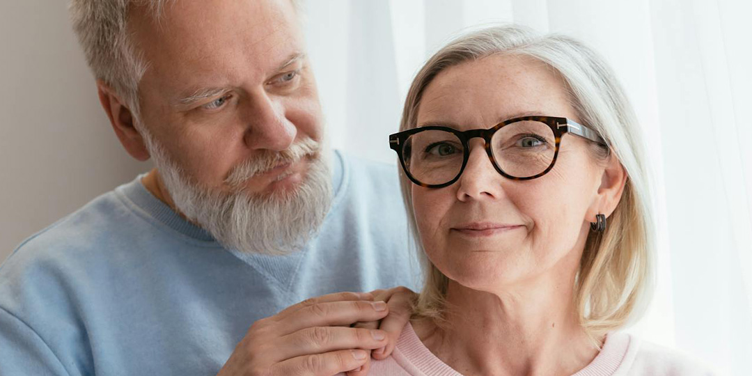 Mature couple